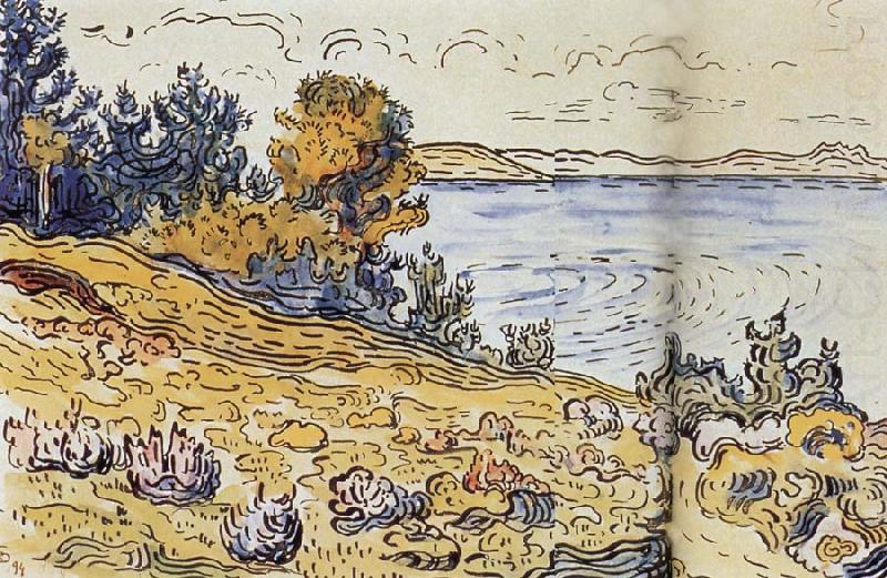 Paul Signac The coastal path china oil painting image